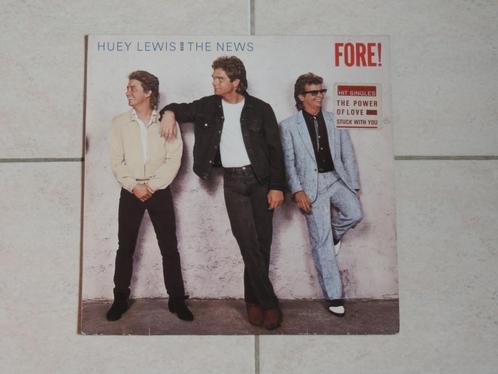 Huey Lewis and The News – Fore!, Cd's en Dvd's, Vinyl | Pop, Zo goed als nieuw, 1980 tot 2000, Ophalen of Verzenden