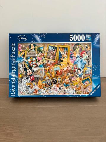 Ravensburger puzzel - 5000 stuks - Disney beschikbaar voor biedingen