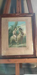 image qui représente une scène enfants et mouton +- 1860, Antiquités & Art, Antiquités | Objets religieux, Enlèvement ou Envoi
