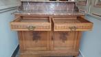 Commode marmer, Ophalen