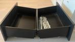 Ikea Besta. 2 lades. Incl frontjes en rails., Huis en Inrichting, Ophalen, Zo goed als nieuw