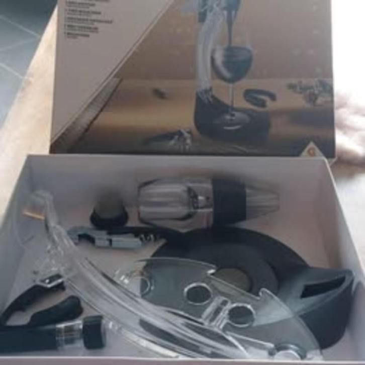 Set aérateur de vin avec support, aide à verser le vin, bouc, Verzamelen, Wijnen, Nieuw, Overige typen, Overige gebieden, Ophalen