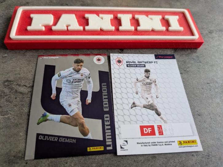 Panini trade card/adrenaline kaart LIMITED EDITION 2024 /25, Hobby en Vrije tijd, Stickers en Plaatjes, Nieuw, Ophalen of Verzenden