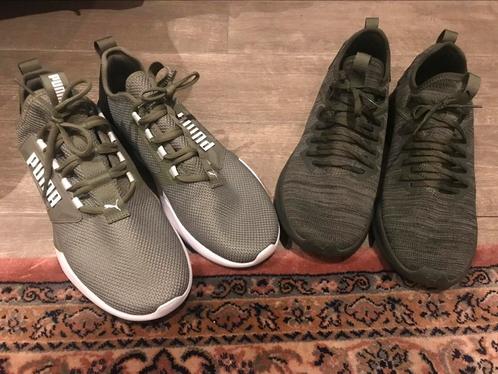 2 ZEER MOOİE SPORT-LOOP SCHOENEN MAAT 44.5 , NİEUWSTAAT !!, Sport en Fitness, Loopsport en Atletiek, Zo goed als nieuw, Hardloopschoenen