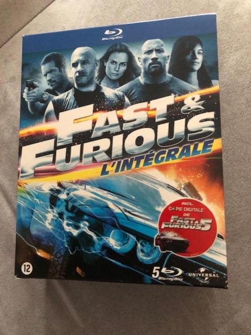 Fast and furious coffret blu ray 5050582853360, CD & DVD, Blu-ray, Utilisé, Action, Coffret, Enlèvement