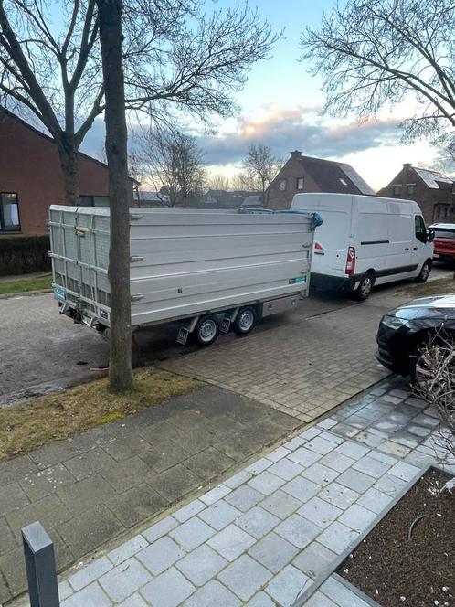 Twintrailer TT35-40 | Bouwjaar 2022, Auto diversen, Aanhangers en Bagagewagens, Zo goed als nieuw, Ophalen