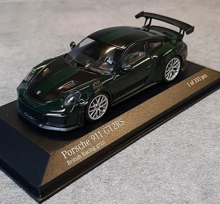 Minichamps/1:43/Porsche 911 GT2RS/1OF333pcs/NIEUW, Hobby & Loisirs créatifs, Voitures miniatures | 1:43, Neuf, MiniChamps, Enlèvement ou Envoi