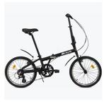 Vouwfiets 7V Aluminium 20" Zwart - nieuw, Fietsen en Brommers, Fietsen | Vouwfietsen, Overige merken, 20 inch of meer, Heren, Versnellingen