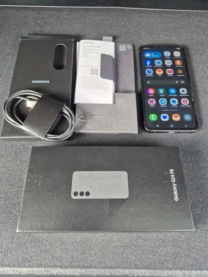 Samsung Galaxy S24 FE volledig, Telecommunicatie, Mobiele telefoons | Samsung, Zo goed als nieuw, Galaxy S24, Ophalen of Verzenden