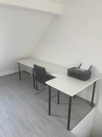 Ikea bureau 3 delig, Huis en Inrichting, Bureaus, Ophalen, Gebruikt, Bureau