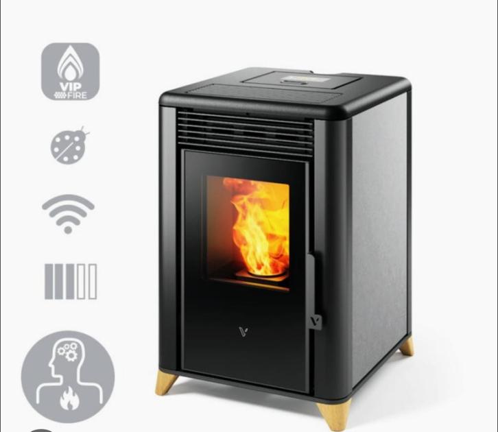 Poêle à granulés/pellets 6kw 2530€, Huis en Inrichting, Kachels, Nieuw, Vrijstaand, Pelletkachel, Ophalen