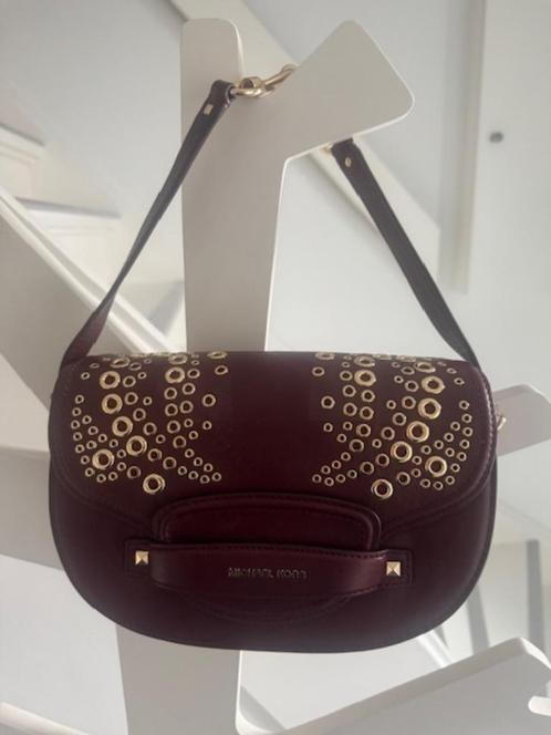 nieuwe exclusieve bordeaux leren Michael Kors tas, Handtassen en Accessoires, Tassen | Damestassen, Nieuw, Handtas, Ophalen of Verzenden