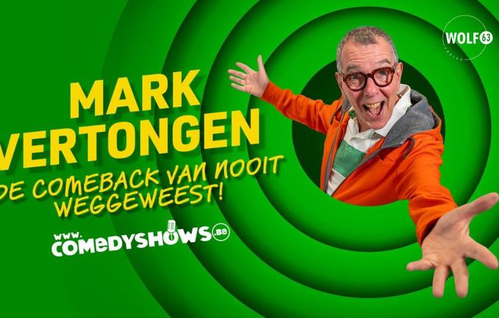 4 TICKETS ZAALSHOW MARK VERTONGEN, Tickets en Kaartjes, Theater | Cabaret en Komedie, Drie personen of meer, Oktober