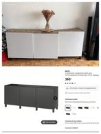 IKEA BESTÅ dressoir, Huis en Inrichting, Kasten | Buffetkasten, Ophalen, 150 tot 200 cm, Minder dan 100 cm, 25 tot 50 cm