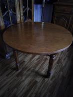 Table à rallonge+ 4 chaises très bon état, Maison & Meubles, Tables | Tables à manger, Comme neuf, 100 à 150 cm, Autres matériaux