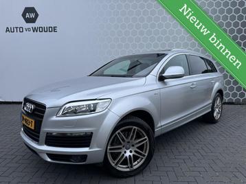 Audi Q7 V8 4.2 FSI quattro Pro Line+ Pano Leer, Auto's, Audi, Automaat, Gebruikt, 8 cilinders, Leder