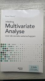 Karel Neels - Inleidng Multivariate analyse, Ophalen of Verzenden, Zo goed als nieuw, Hoger Onderwijs, Karel Neels