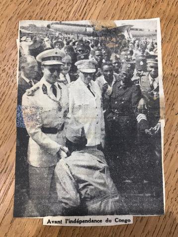 Coupure d'une gazette Congo Belge, Coupure(s)
