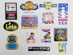 Lot de stickers rétro - mode, vêtements & jeans (2) 70s/80s, Antiquités & Art, Enlèvement ou Envoi