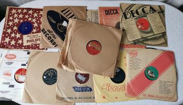 30 Bakkelieten 78 rmp Grammophon platen beschikbaar voor biedingen