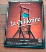 La Guillotine Brewery Huyghe metalen plaat. Conditie: nieuw!, Verzamelen, Ophalen of Verzenden, Nieuw, Duvel