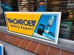 MONROE garage reclamebord, Verzamelen, Ophalen of Verzenden, Gebruikt, Reclamebord