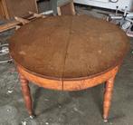antieke eiken tafel uitschuifbaar rond - ovaal, Antiek en Kunst, Ophalen