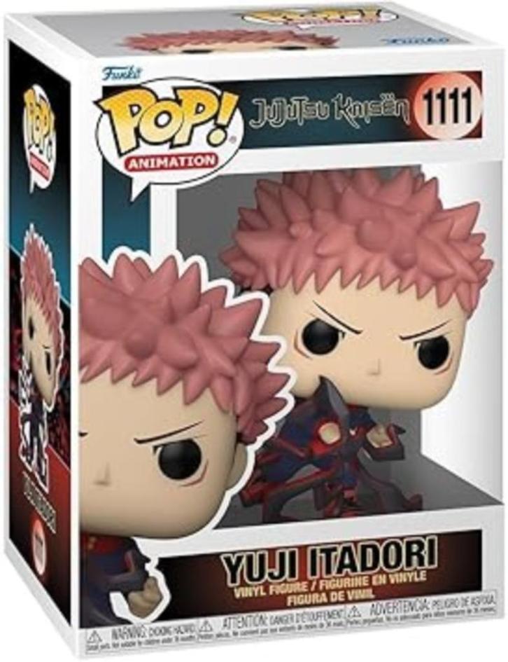 Funko Pop! Animatie Jujutsu Kaisen Yuji Itadori GRATIS LEV, Verzamelen, Poppetjes en Figuurtjes, Nieuw, Verzenden