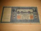 100 Mark uit 1910, Postzegels en Munten, Bankbiljetten | Europa | Niet-Eurobiljetten, Los biljet, Duitsland, Ophalen of Verzenden