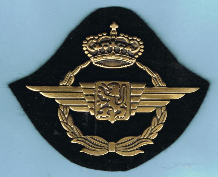 Belgian Air Force Kepie insigne ( D38 ), Verzamelen, Militaria | Algemeen, Luchtmacht, Embleem of Badge, Ophalen of Verzenden