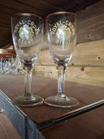 Oude gezuurde glazen royal crown, Verzamelen, Biermerken, Ophalen of Verzenden