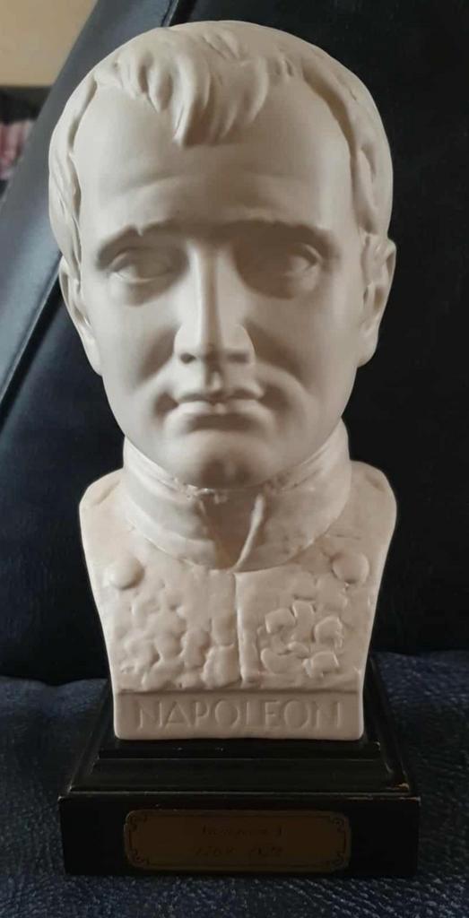 Oude Grote Napoleon bust., Antiek en Kunst, Curiosa en Brocante, Verzenden
