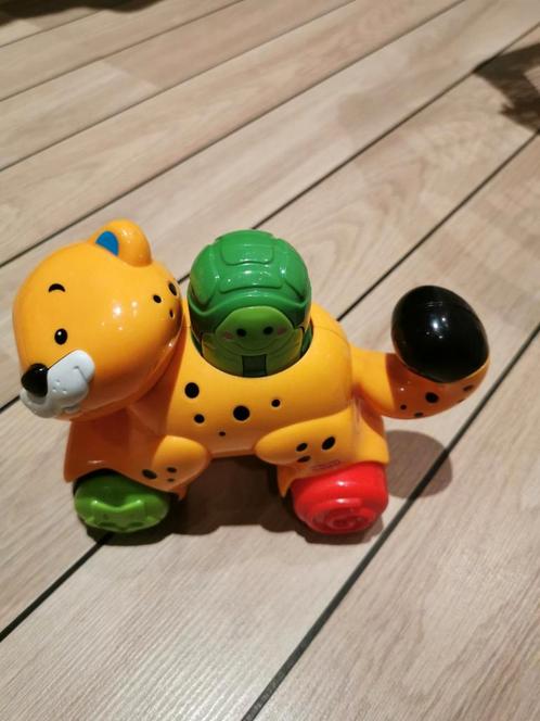 Guepard press & go - fisher-price, Kinderen en Baby's, Speelgoed | Fisher-Price, Zo goed als nieuw, Ophalen of Verzenden