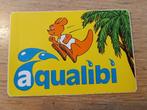 oude sticker aqualibi (walibi), Collections, Autocollants, Comme neuf, Autres types, Enlèvement ou Envoi