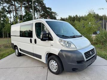 Fiat ducato 140.000km dubbel cabine 7plaats camper gekeurd beschikbaar voor biedingen