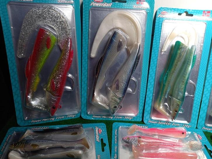 Noorwegen Set: Berkley Powerbait Power Herring/Sandeel...., Watersport en Boten, Hengelsport | Zeevissen, Nieuw, Overige typen