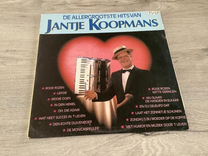 Vinyl De allergrootste hits van Jantje Koopman LP, Cd's en Dvd's, Vinyl | Overige Vinyl, Zo goed als nieuw, 12 inch, Verzenden