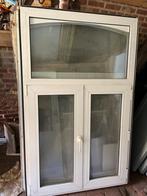 2 dubbele PVC ramen, Kunststof, Gebruikt, Raamkozijn, 150 tot 225 cm