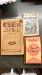 Ensemble 3 livres anciens de Reinaert de Vos, 1915-1946, Enlèvement