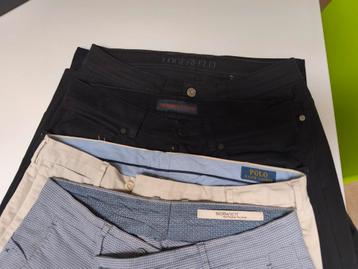 4 x Merkbroek heren maat 30/31 - lengte 34 beschikbaar voor biedingen