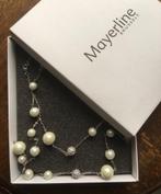 Nouveau collier perles & strass marque Mayerline Bruxelles, Autres matériaux, Enlèvement ou Envoi, Blanc, Neuf