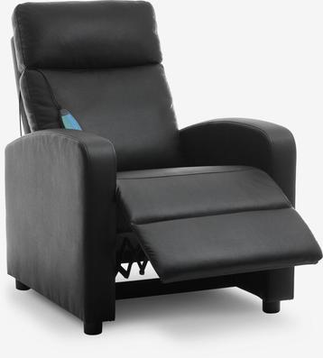 Relaxstoel Massagestoel RELAX in Zwart 75x101x92 cm NIEUW! beschikbaar voor biedingen