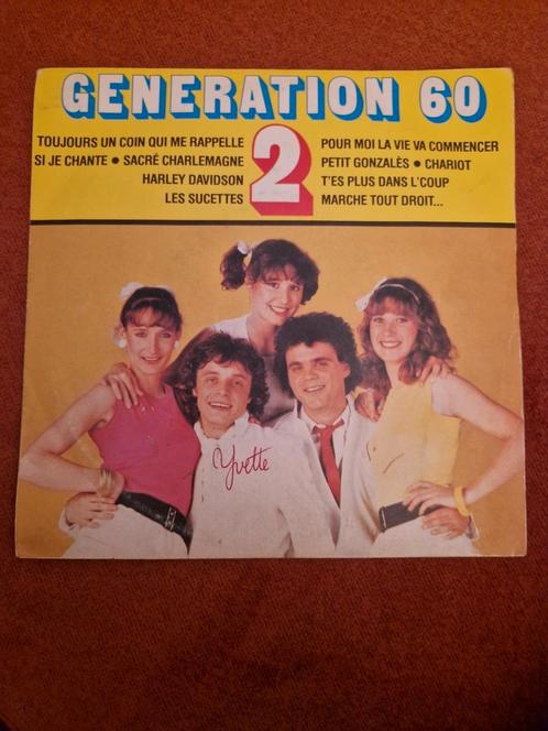 Generatie 60, nummer 2, 45 rpm, Cd's en Dvd's, Vinyl | Verzamelalbums, Zo goed als nieuw, Overige genres, Overige formaten, Ophalen of Verzenden