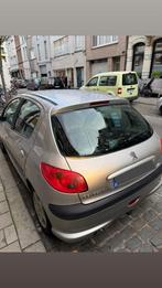 Peugeot 206 1.4 benzine – 2005 – 5 deuren topstaat, Auto's, Stof, Handgeschakeld, Particulier, Zilver of Grijs
