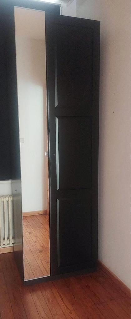 IKEA PAX zwarte kast - ophalen in Brasschaat, Huis en Inrichting, Kasten | Kleerkasten, Zo goed als nieuw, 200 cm of meer, 50 tot 100 cm