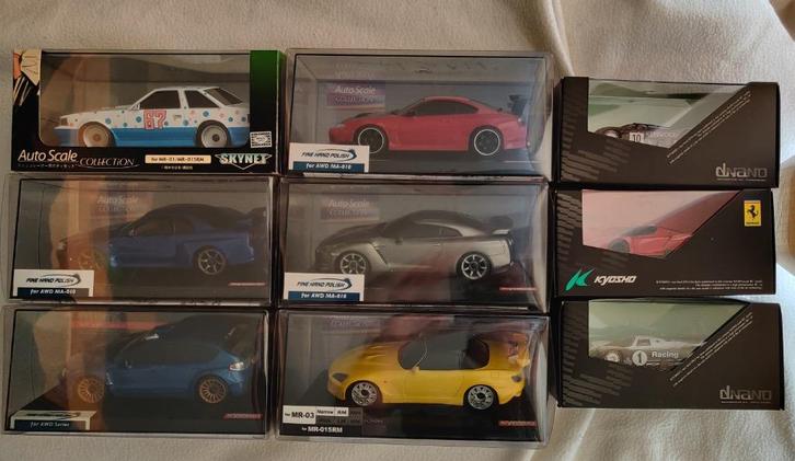 kyosho Mini-Z autoscale et DNANO, Hobby en Vrije tijd, Modelbouw | Radiografisch | Auto's, Zo goed als nieuw, Ophalen of Verzenden