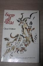 Singns of the wild , Clive Walker ( Field guide ) 1982, Livres, Animaux & Animaux domestiques, Clive Walker, Utilisé, Enlèvement ou Envoi
