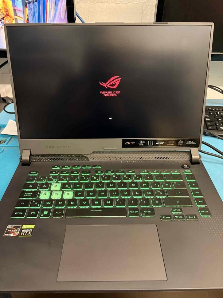 Asus Rog Strix G15 (Gaming Laptop), Computers en Software, Windows Laptops, Nieuw, 15 inch, SSD, 3 tot 4 Ghz, 16 GB, Azerty, Met videokaart