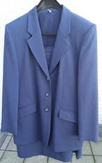 Blauw mantel  pakje, Kleding | Dames, Blauw, Kostuum of Pak, Ophalen of Verzenden, Zo goed als nieuw