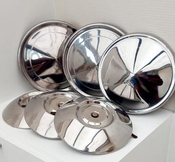 💥 COUVRE-ROUES 💥 Différents disques de roue rétro chromés.